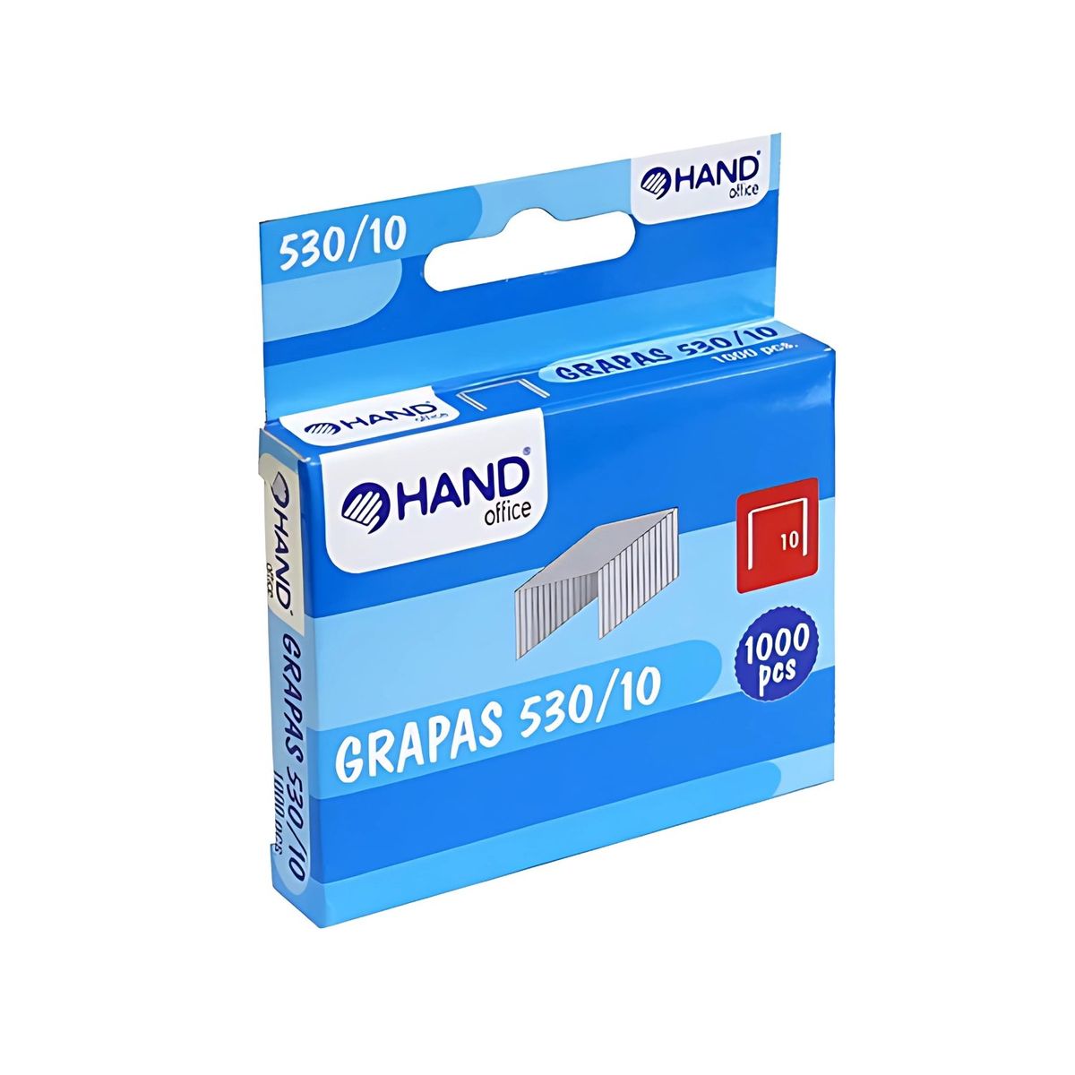 HAND - Caja 1000 Grapas De Acero 10mm - SC