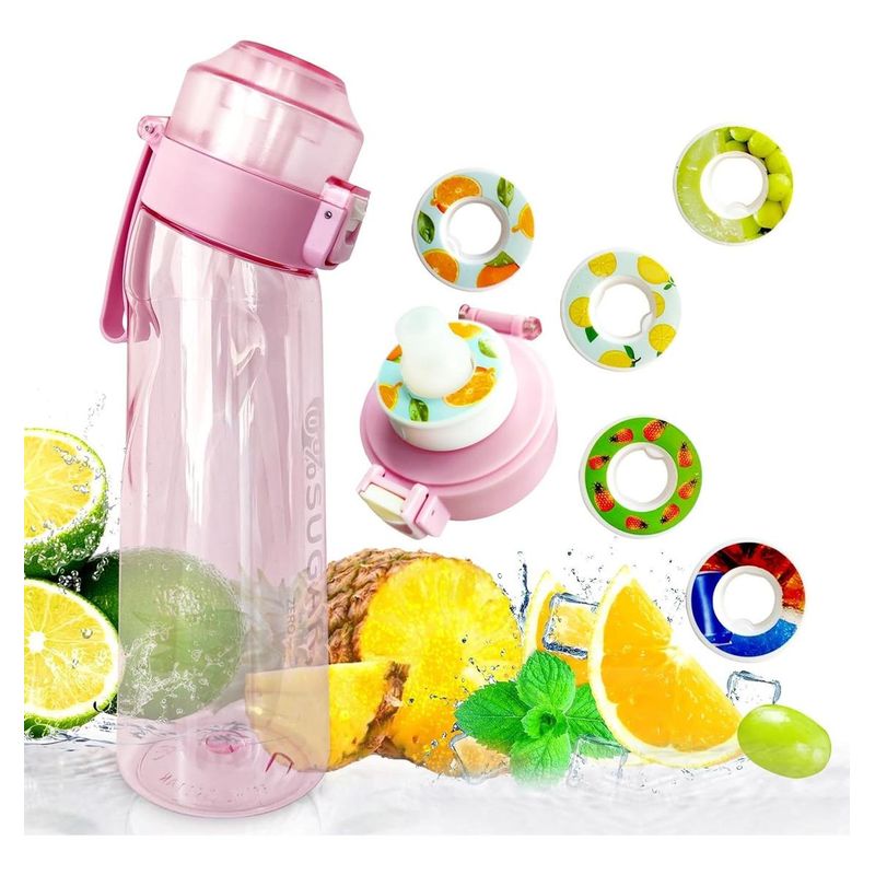 GENERICO - Botella Deportiva de 650ml y 5 sabores para disfrutar saludable