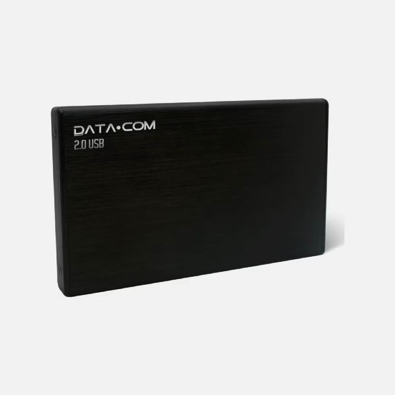 DATACOM - COFRE HDD 2.5 USB 2.0 NEGRO DATACOM