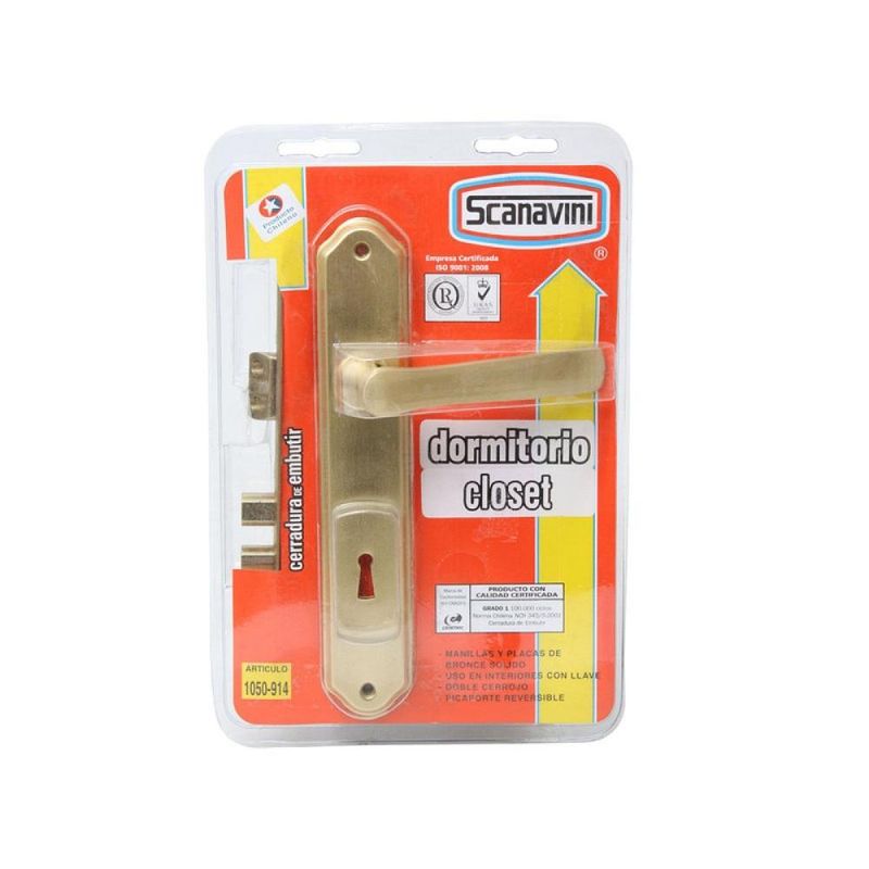 SCANAVINI - CERRADURA SCANAVINI 1050 DORMITORIO