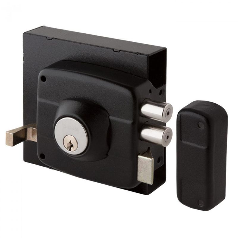 ODIS - CERRADURA SOBREPONER ODIS 323 NEGRA CCAJA SOLDAR