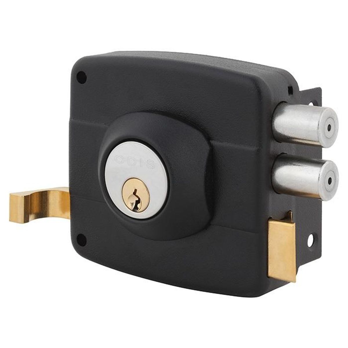 ODIS - CERRADURA SOBREPONER ODIS 323 NEGRA CCAJA SOLDAR