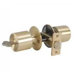 SCANAVINI - CERRADURA 4041-BRONCEADA DOBLE CILINDRO