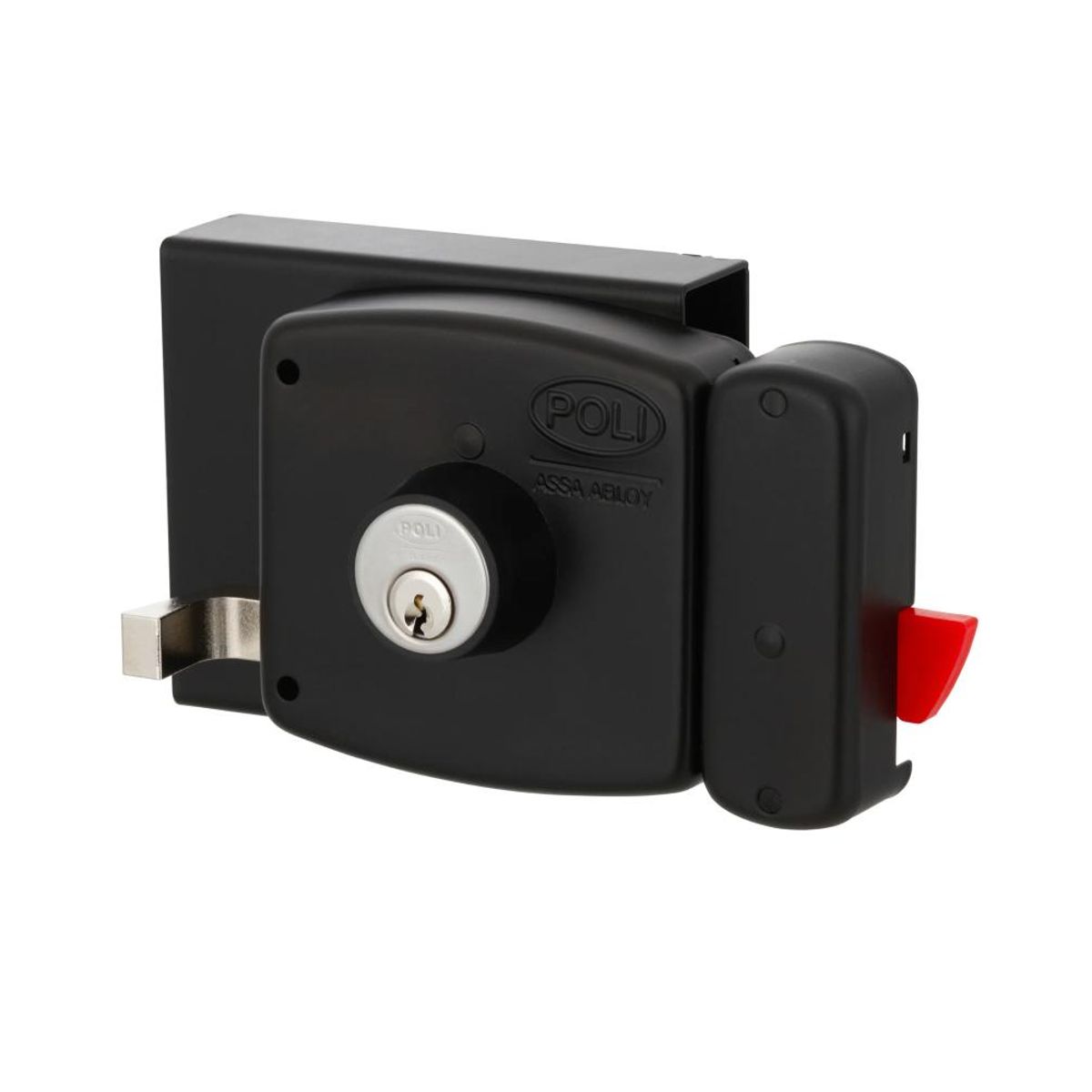 POLI - CERRADURA  SOBREPONER BANDERA REJA CON CAJA BT 199501