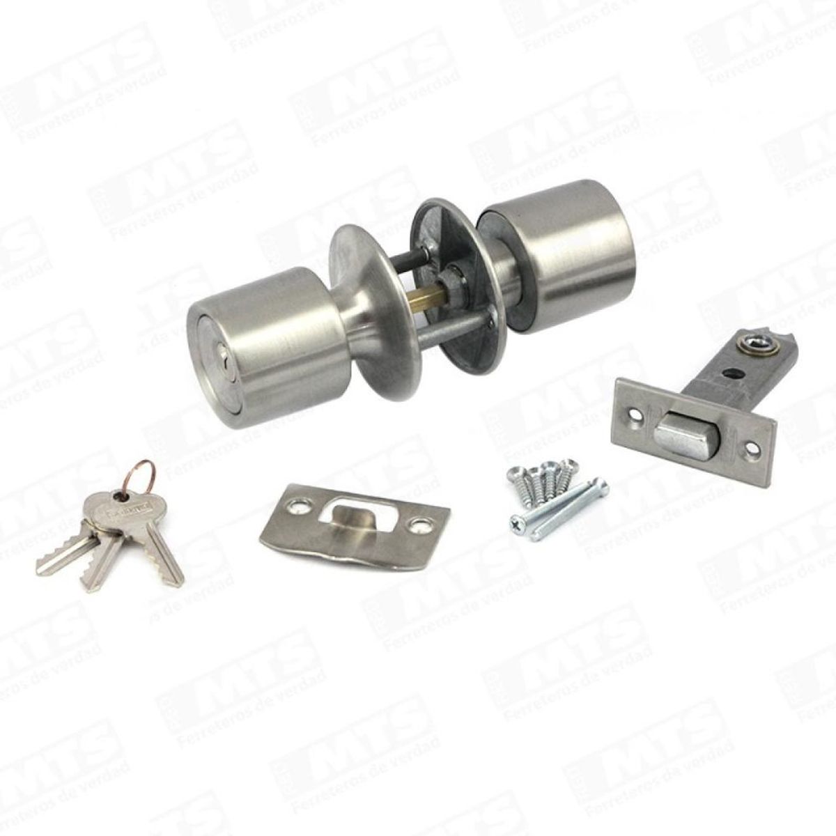 SCANAVINI - CERRADURA SCANAVINI 4040-ACERO INOXIDABLE CON LLAVE