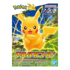 BANDAI - Pokémon Model Kit Pikachu Impactrueno