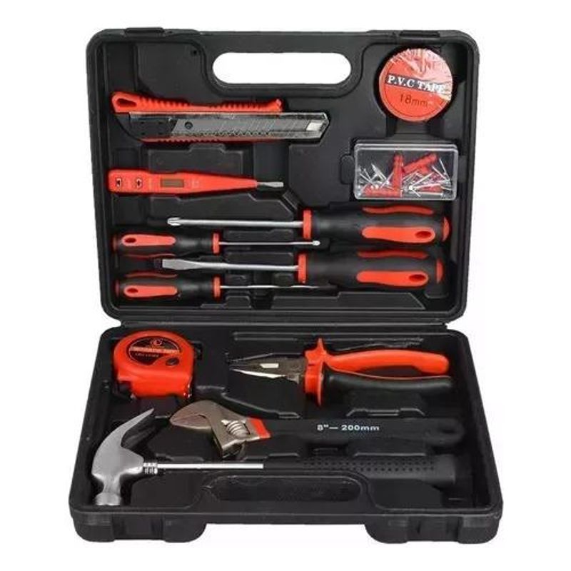 GENERICO - Kit de Herramientas Combinadas Esenciales 13 Piezas