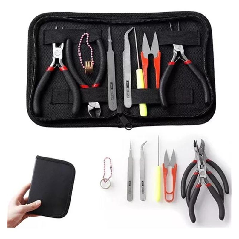 GENERICO - Set Completo de Herramientas para Joyería y Bisutería 8 Pzas