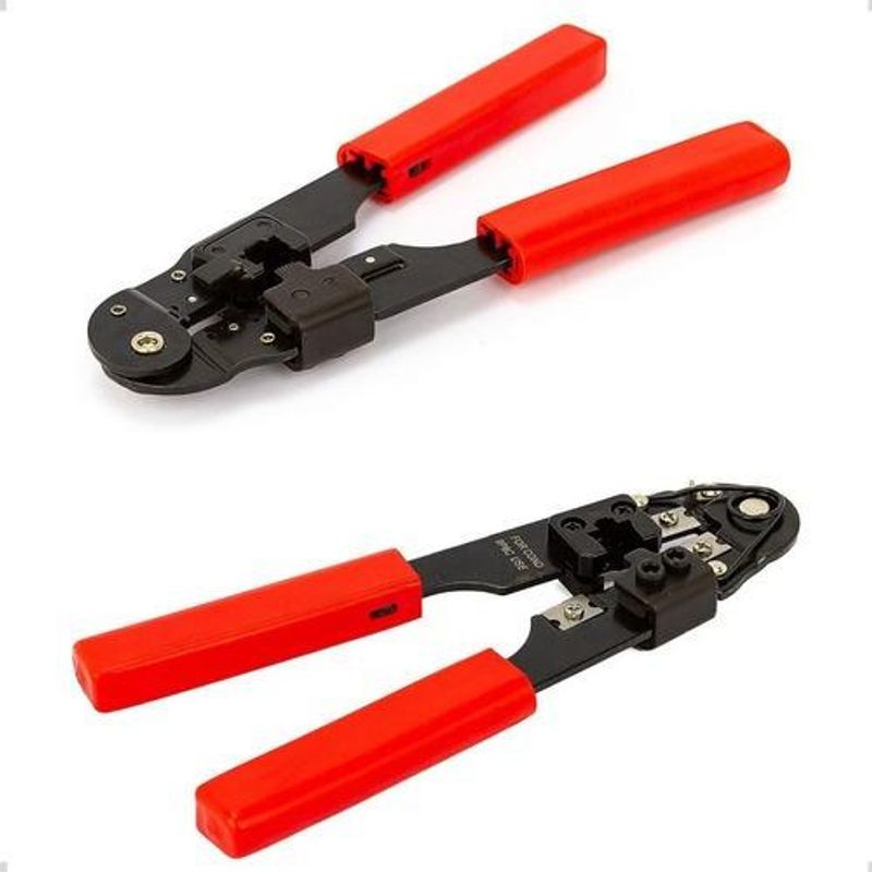 GENERICO - Crimpadora Básica para Conectores RJ45 y RJ11