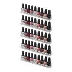 GENERICO - Organizador Acrílico de Maquillaje de Pared de 3 Capas