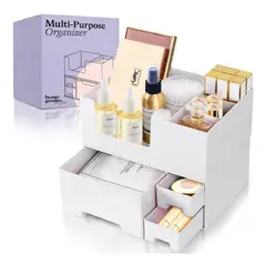 GENERICO - Organizador Giratorio de Acrílico para Maquillaje y Cosméticos