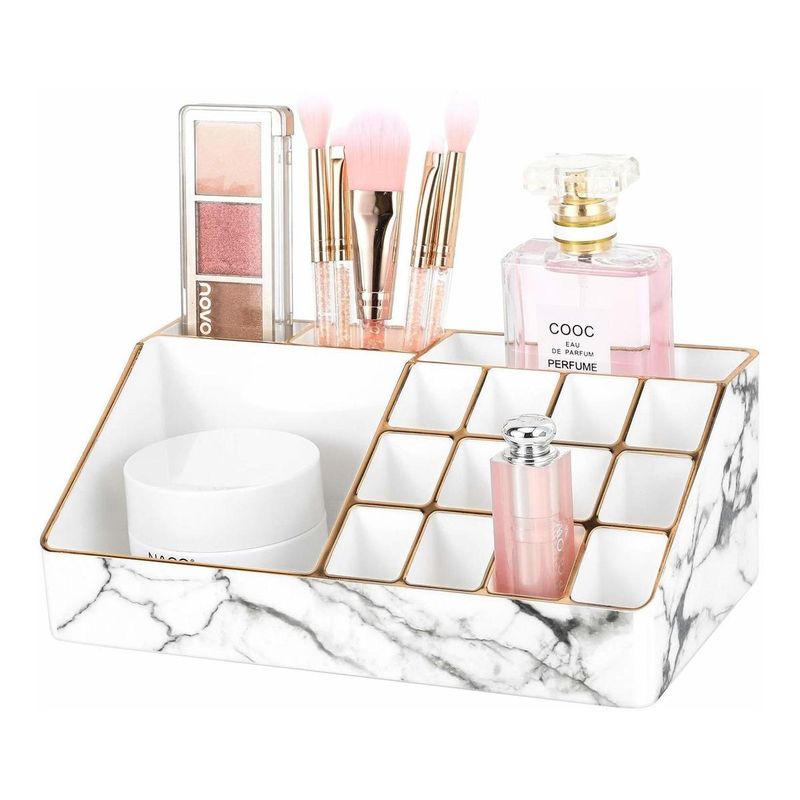 GENERICO - Organizador Acrílico de Maquillaje con Diseño Elegante