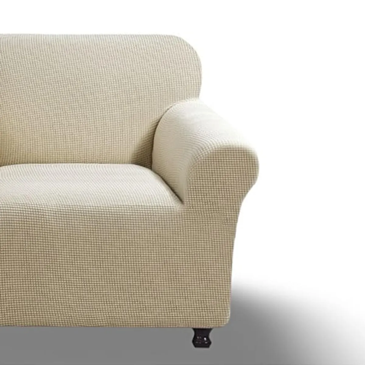 GENERICO - FUNDA PARA SOFA CUADRILLE DE 3 CUERPO BEIGE