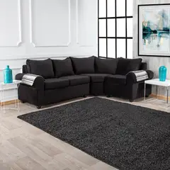 MUEBLES MPR - Seccional Calafate Felpa Negro