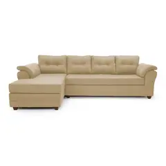 MUEBLES MPR - Seccional Journey Tela Beige - Izquierdo