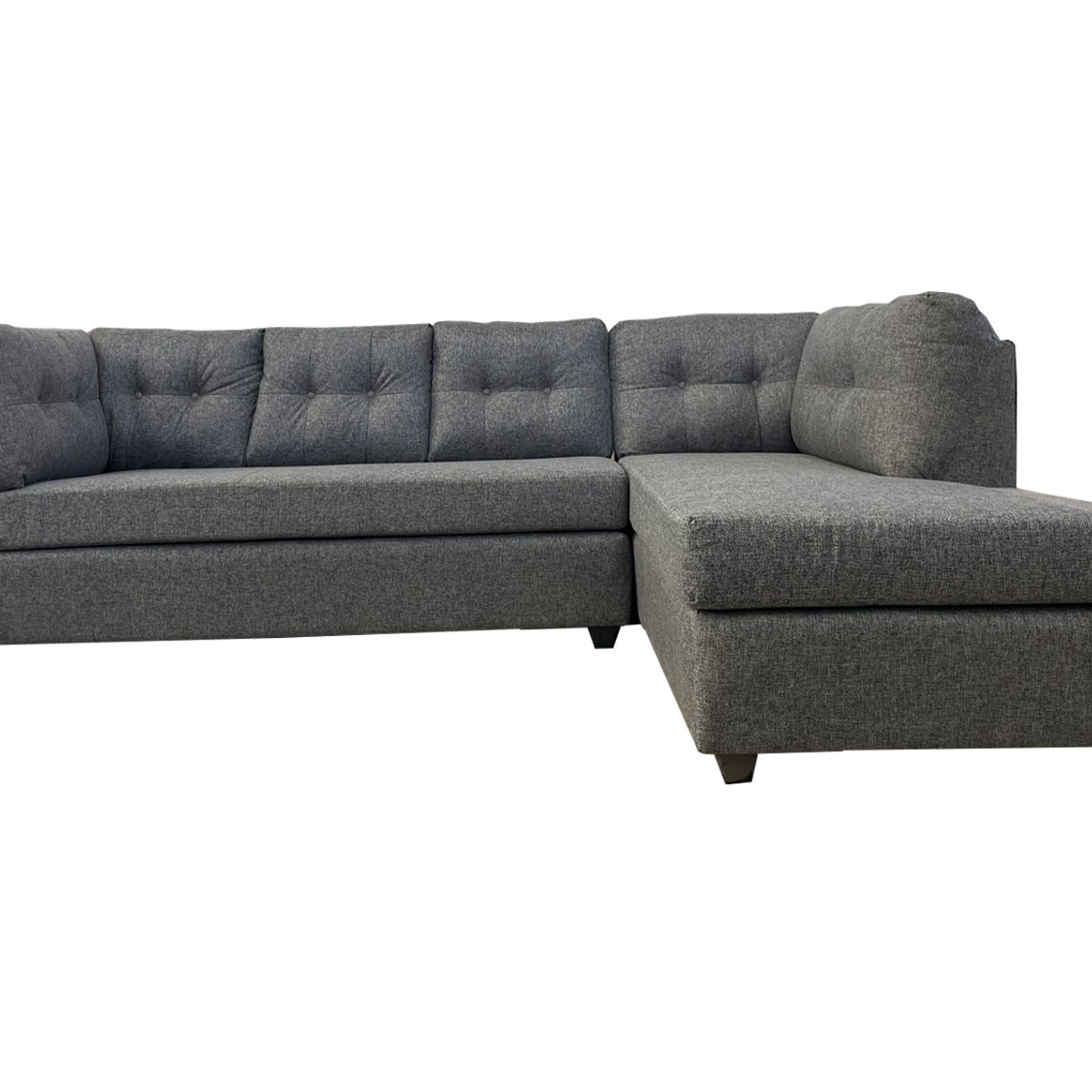 MUEBLES MPR - Seccional New Journey Tela Gris - Derecho