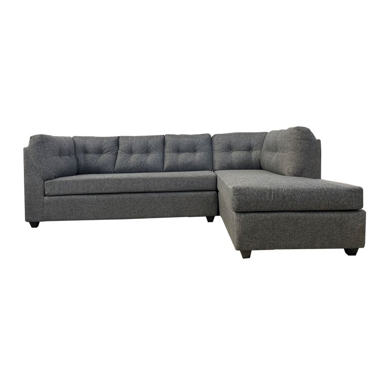 MUEBLES MPR - Seccional New Journey Tela Gris - Derecho