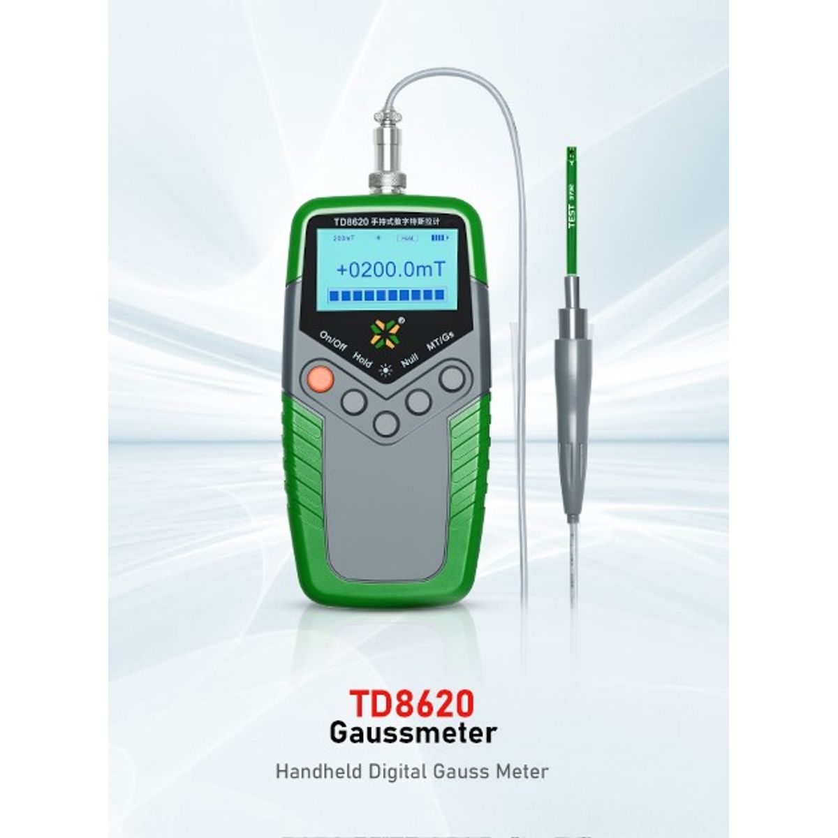 GENERICO - Medidor Gauss Magnetómetro De Precision