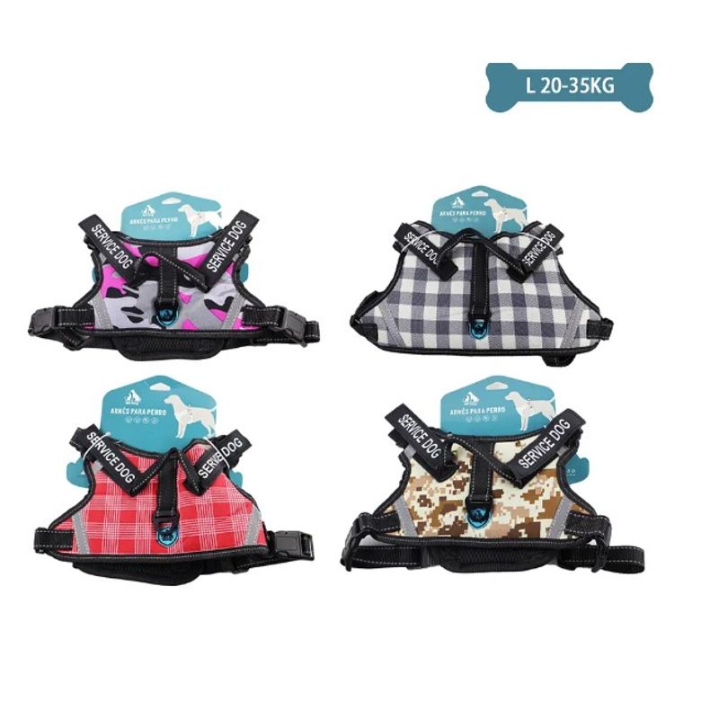 GENERICO - Arnés Para Mascotas Talla L 20-35Kg Color Aleatorio