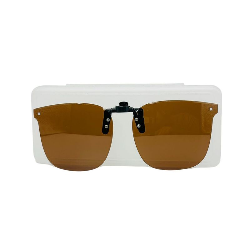 GENERICO - Lentes de sol clip on polarizado para lentes opticos