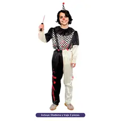 GENERICO - TRAJE PAYASO TERRIFIER 10-12