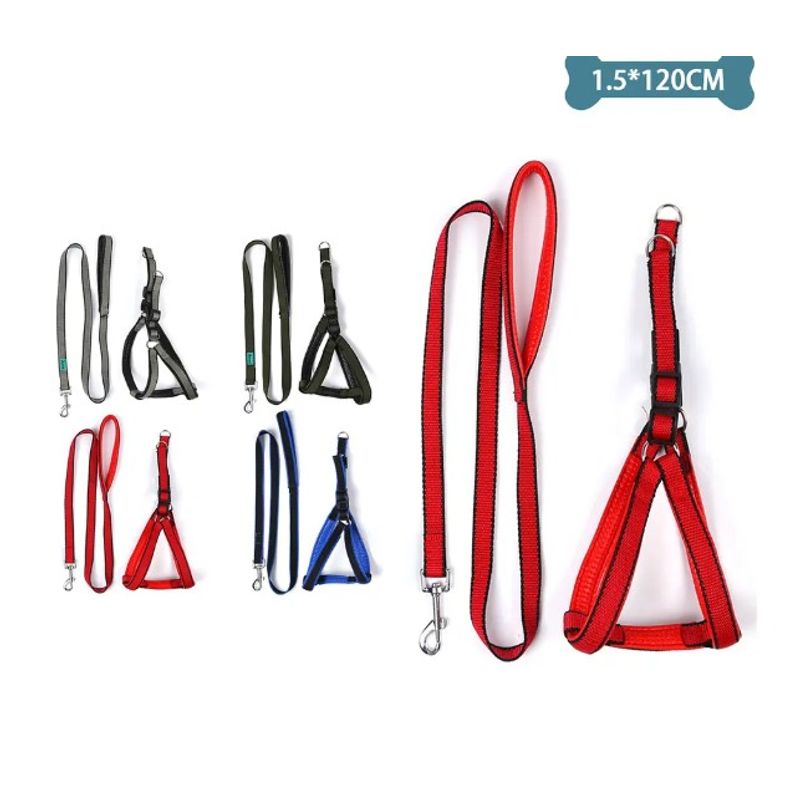 GENERICO - Set De Arnés Y Correa 15Cm120Cm Color Aleatorio