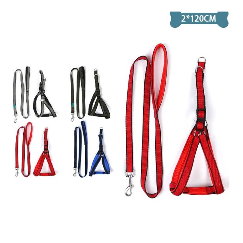GENERICO - Set De Arnés Y Correa 20Cm120Cm Color Aleatorio