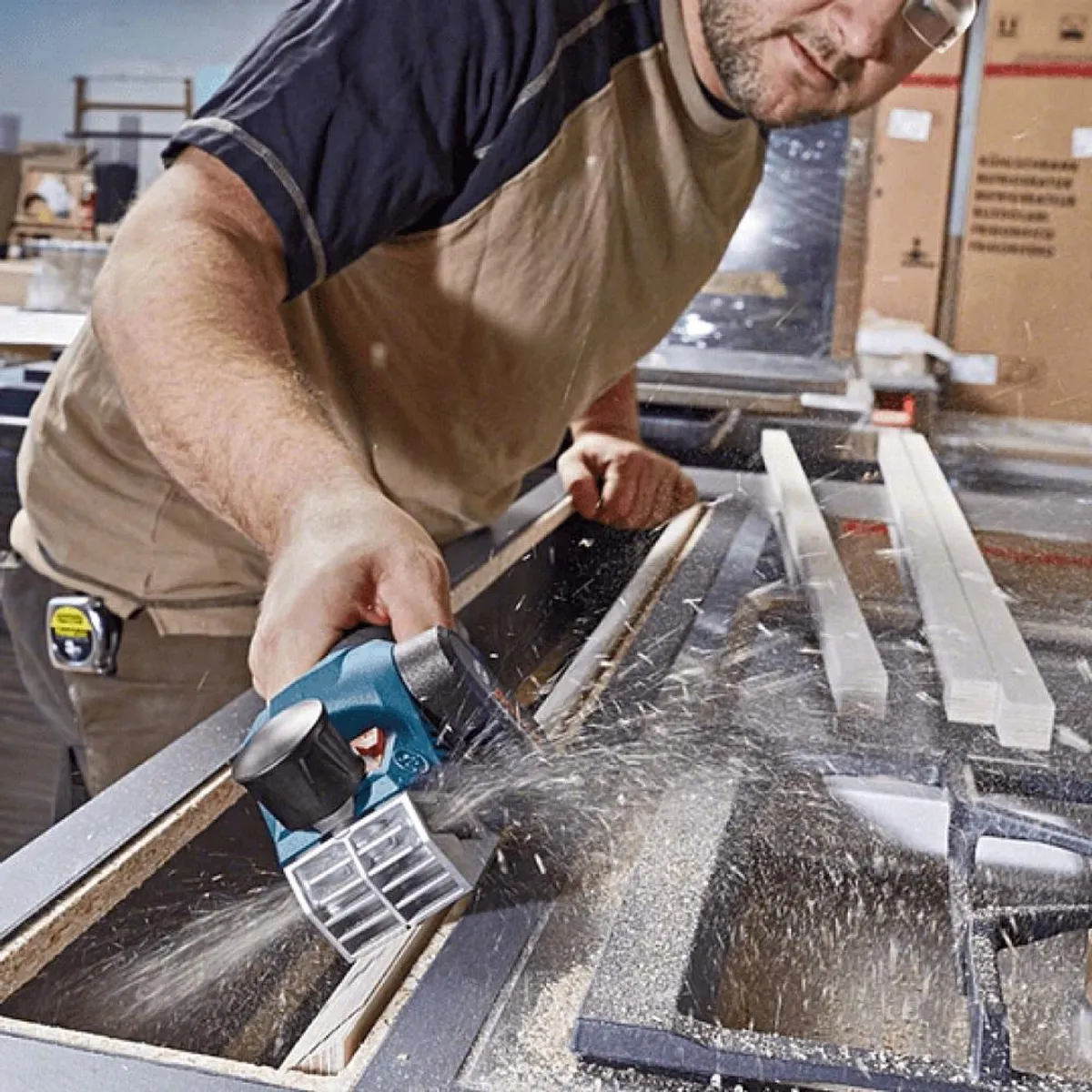 BOSCH - CEPILLO BOSCH INALAMBRICO GHO 12V-20