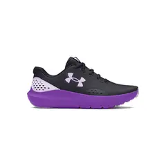 UNDER ARMOUR - Zapatillas de Running Surge 4 niñas Negro