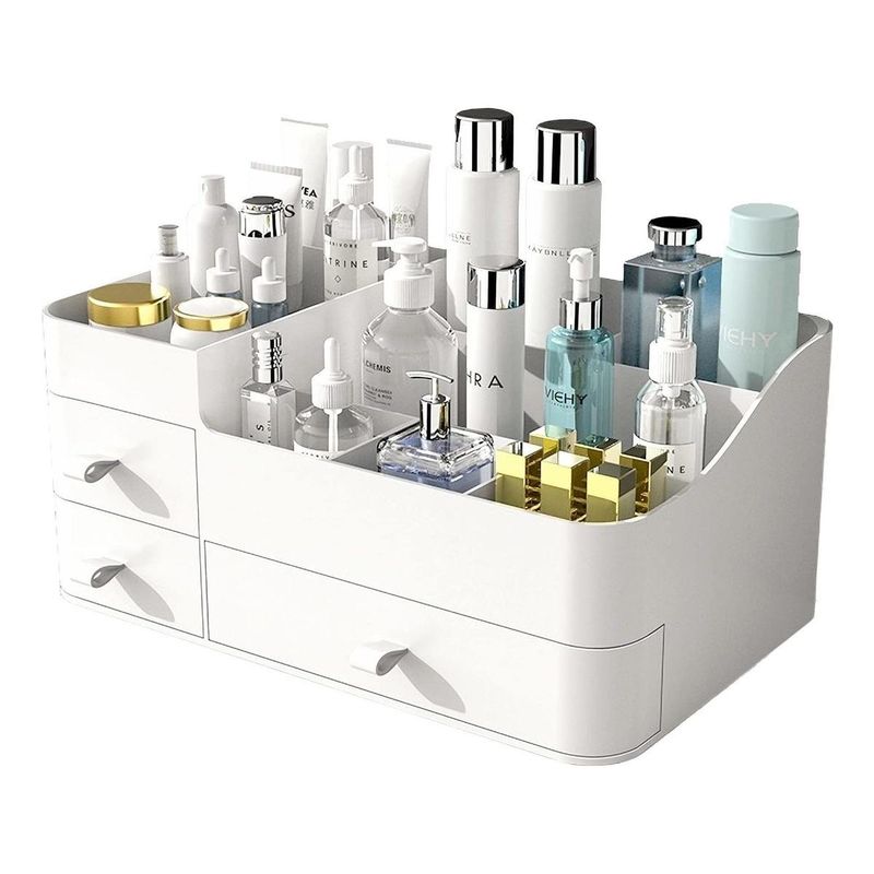 GENERICO - Organizador Grande de Maquillaje con Cajones Cristales
