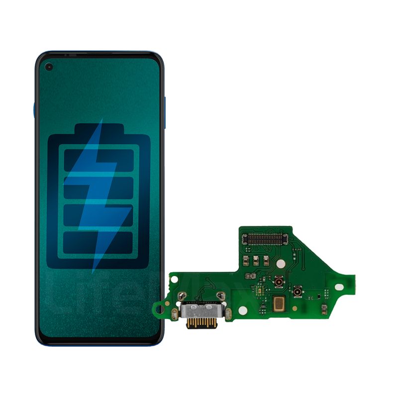 GENERICO - Flex de Carga Compatible con Motorola Moto One Action Tipo C