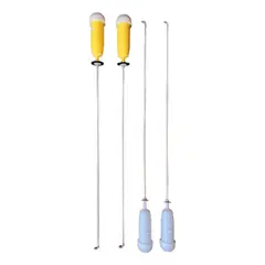 GENERICO - Amortiguador Original para Lavadoras 9-12kg Pack de 4 Unidades
