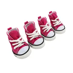 GENERICO - Zapatillas Para Perro Talla 3 Mascotas Botas fucsia