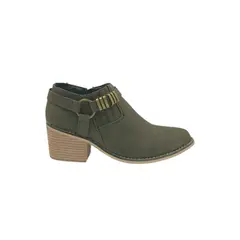 PAND G - Botín Verde Taco Mujer