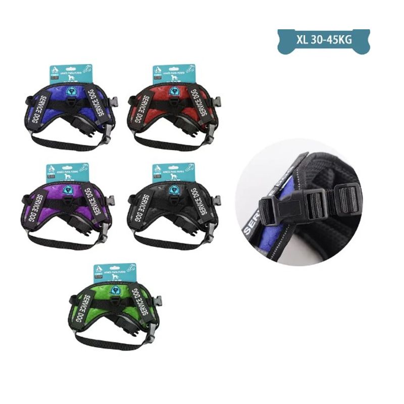 GENERICO - Arnés Para Mascotas Talla XL 30-45Kg Color Aleatorio
