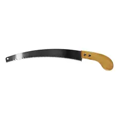 GENERICO - Serrucho Curvo de Poda para Árboles 44 cm con Mango de Madera