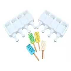 PASTELERIUSCL - Pack X2 Moldes De Silicona Reposteria Molde Helados Ladrillo