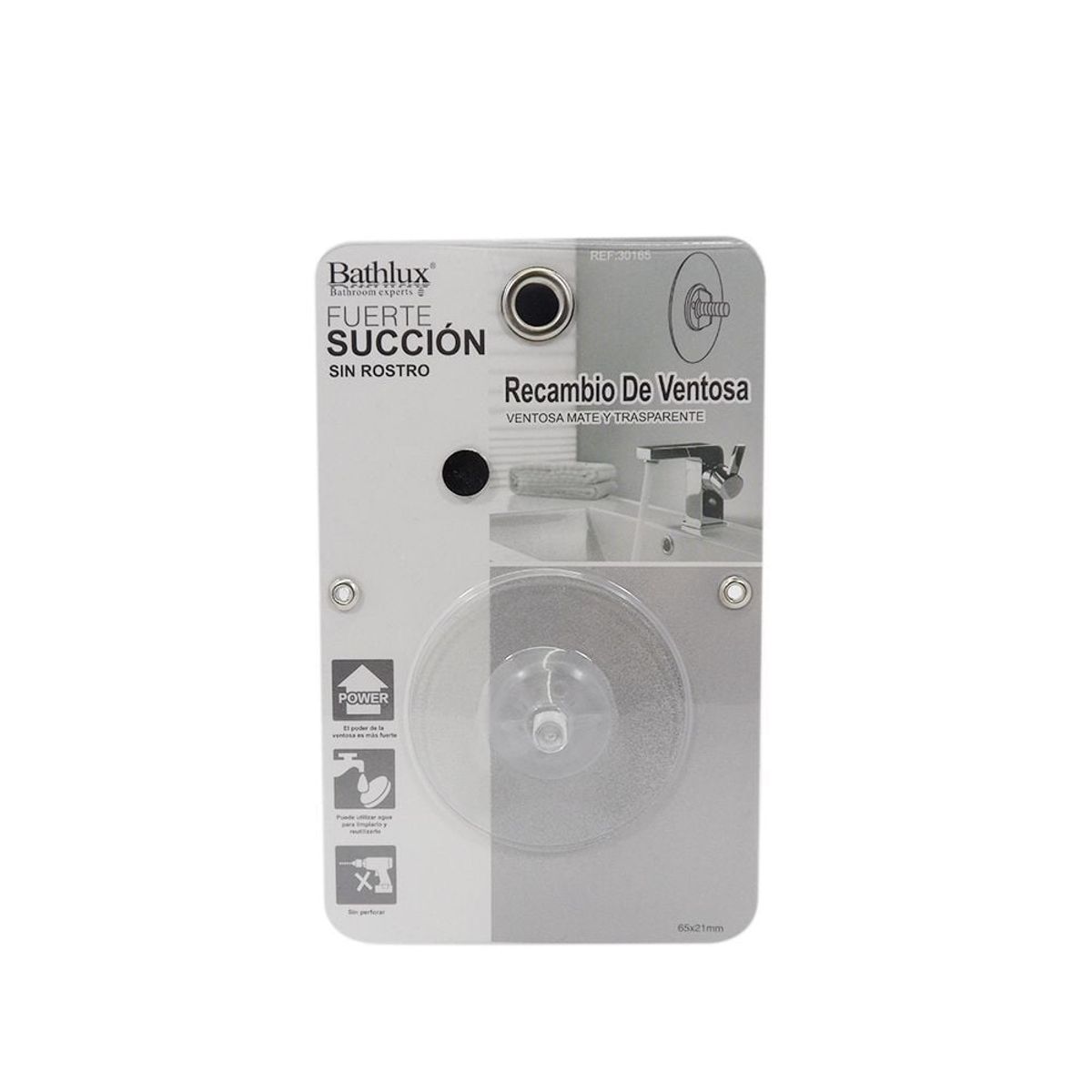 OEM - Ventosa De Repuesto Para Accesorios De Baño Bathlux