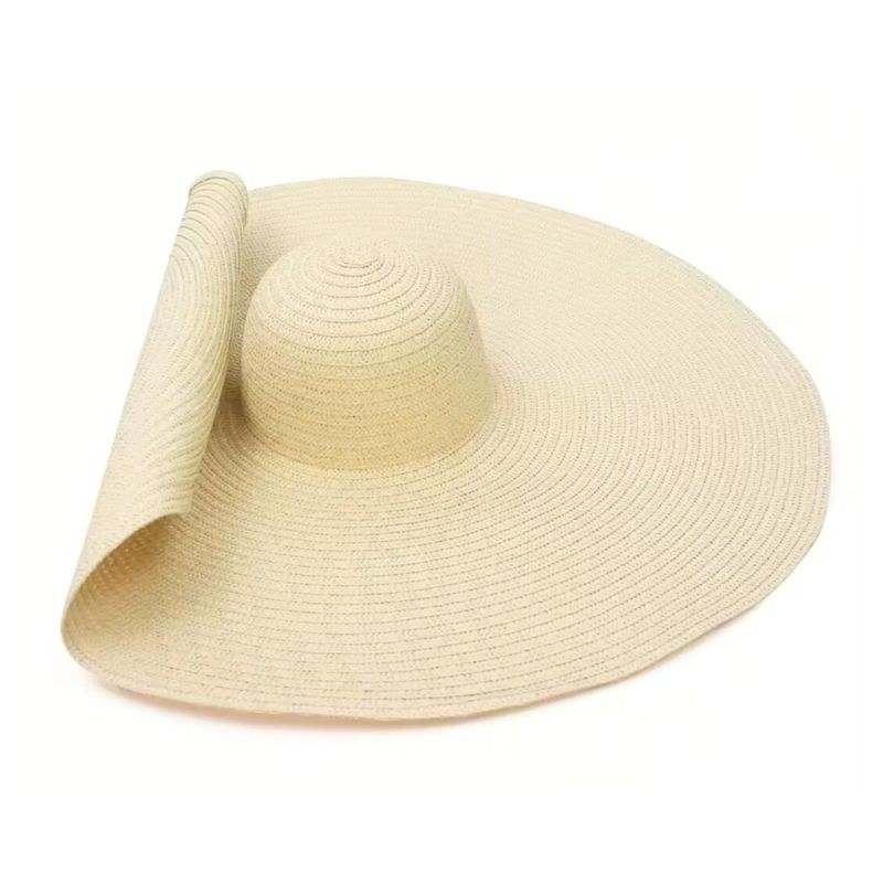 COLETTE - Sombrero Playero Extra Ala Ancha Colores Varios