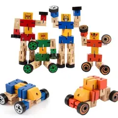 OEM - Robot Juguete Madera
