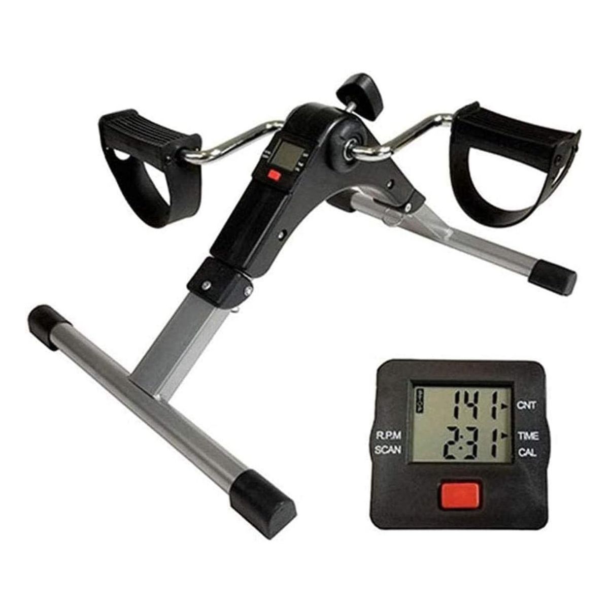 GENERICO - Pedalera Ejercitadora De Manos Y Pies Con Pantalla LCD Spinning