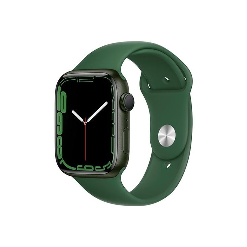 APPLE - Apple Watch Series 7 45mm GPS Caja Aluminio Correa Deportiva - Verde - Reacondicionado