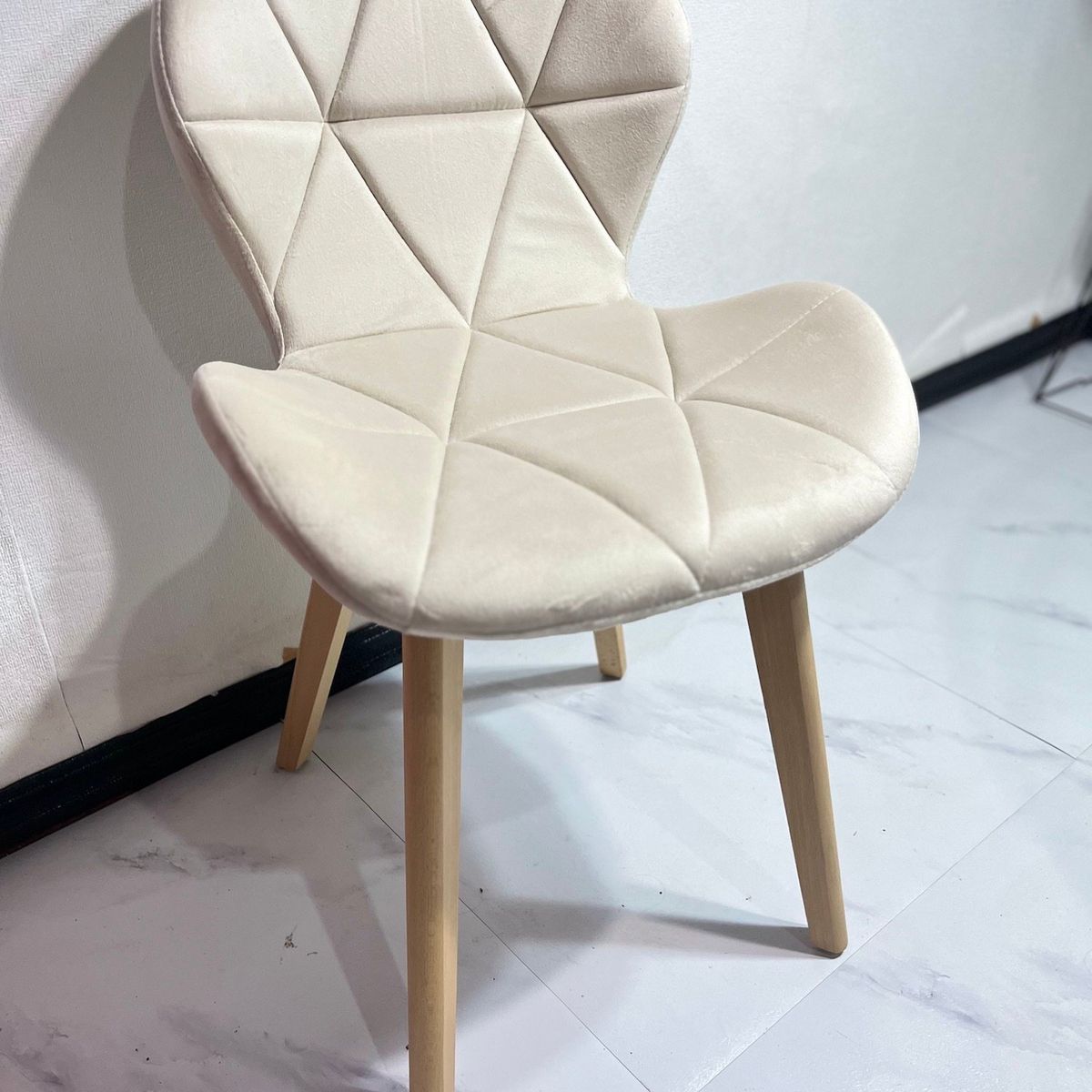 GENERICO - PACK 6 SILLAS RADAR VELVET BEIGE