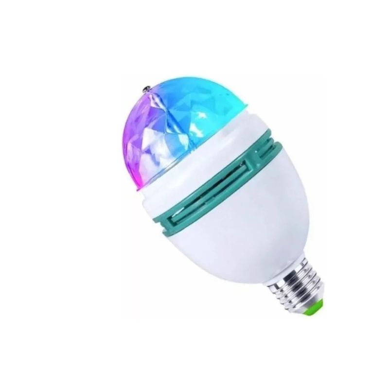 GENERICO - Ampolleta Led Luces Giratorias Fiestas Bola Disco Mix