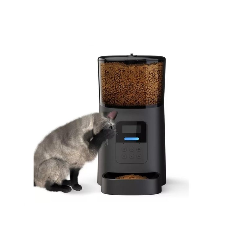 GENERICO - Dispensador Alimento Mascota Automatico 6 Litros
