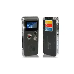 GENERICO - Grabadora Digital Profesional De Voz Sonido 8gb Mp3 Mix