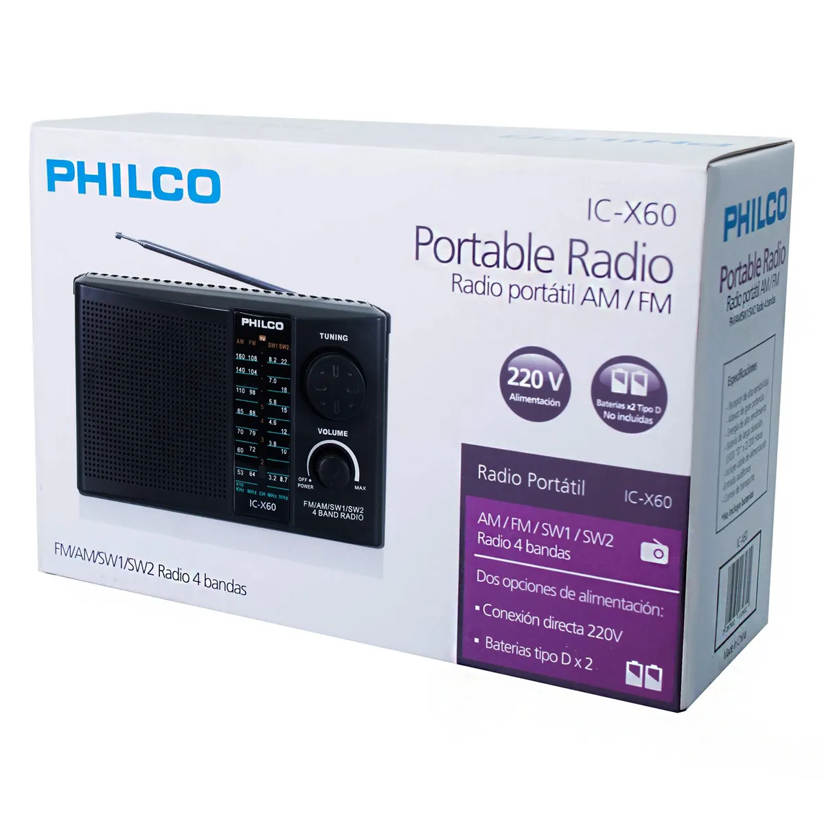 PHILCO - Radio Am / Fm / Sw1 Philco
