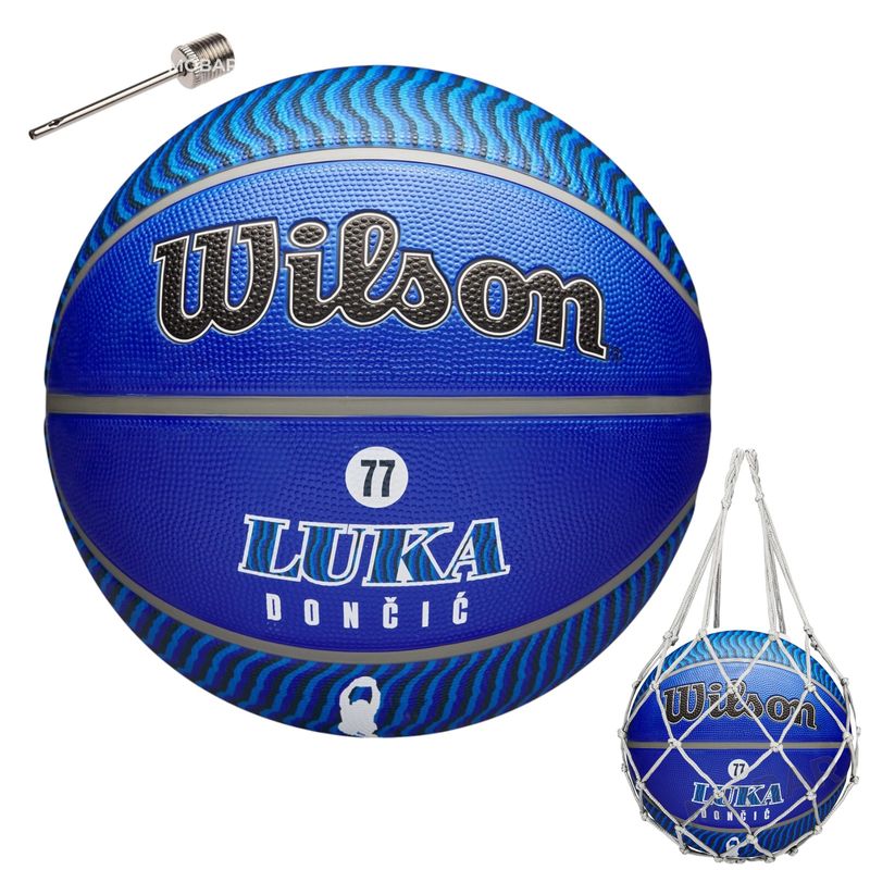 WILSON - Balon Basquetbol Basketball N°7 Wilson Nba Icon Luka Doncic