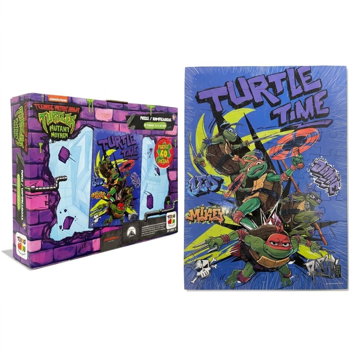 TORTUGAS NINJA - Puzzle 60 Piezas - Tortugas Ninjas