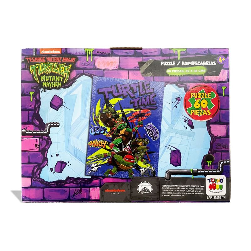 TOYNG - Puzzle 60 Piezas Tortugas Ninjas